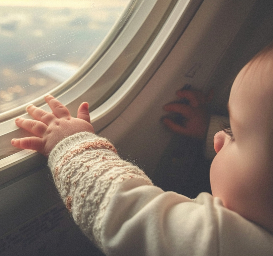 Voyager en avion avec bébé : nos astuces pour un vol (presque) sans stress