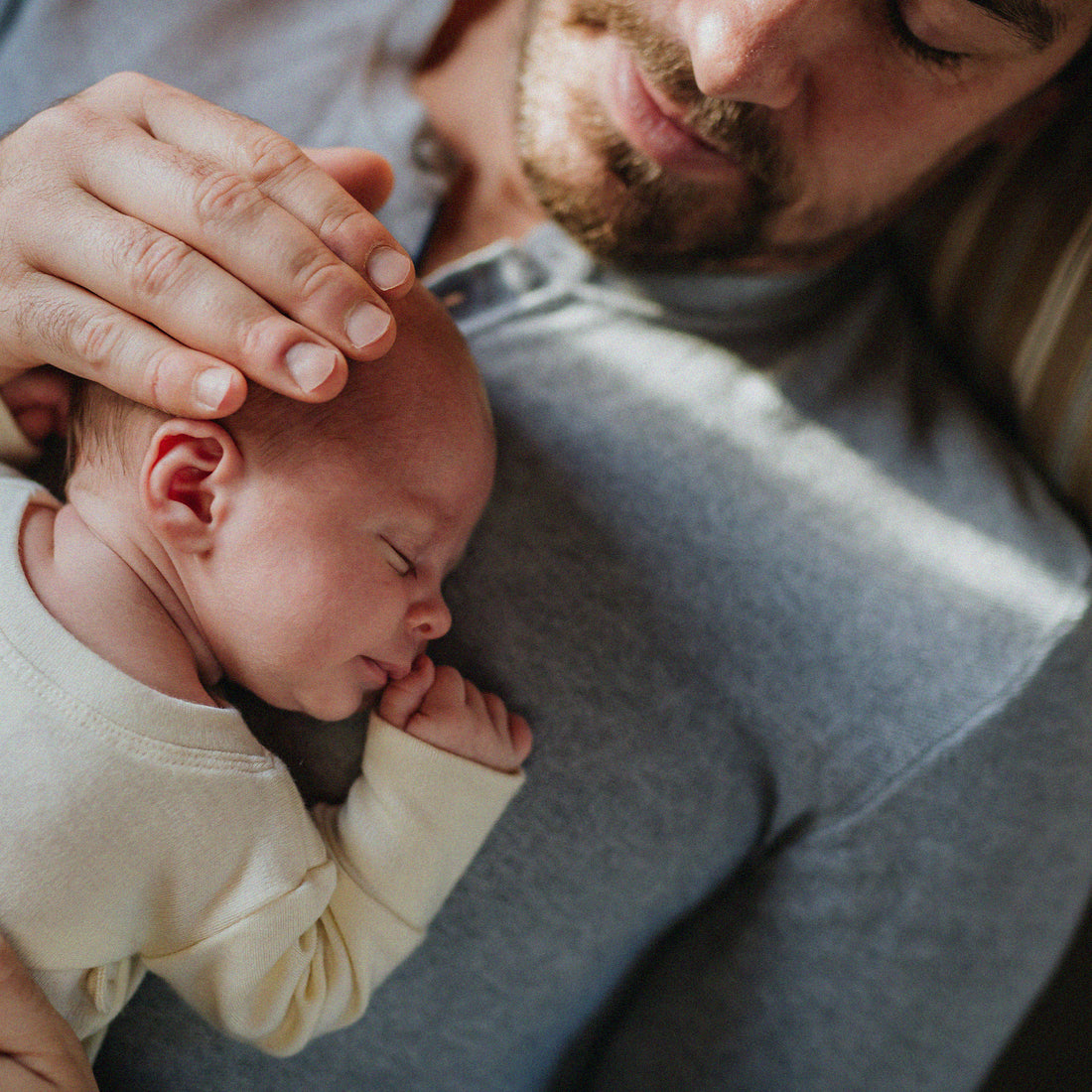 Papa et son bébé