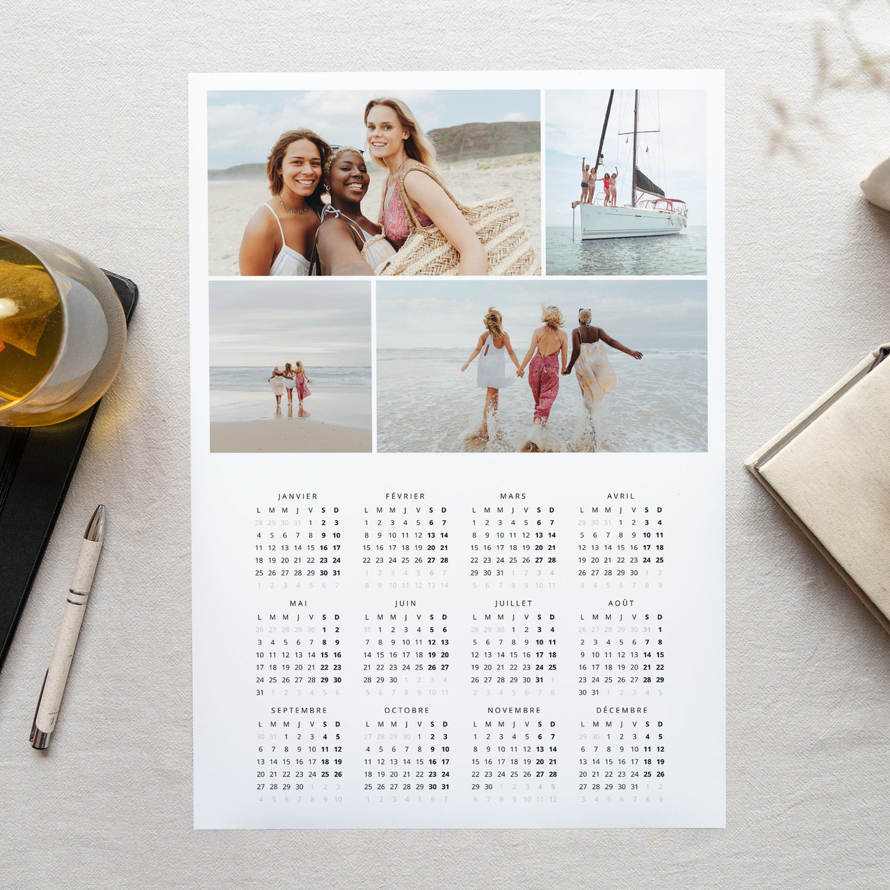 Que choisir entre calendrier mural, de bureau ou perpétuel ?