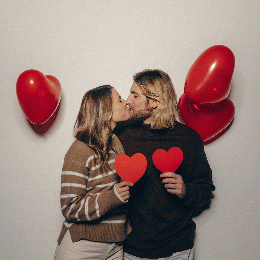 Couple amoureux pour la Saint-Valentin