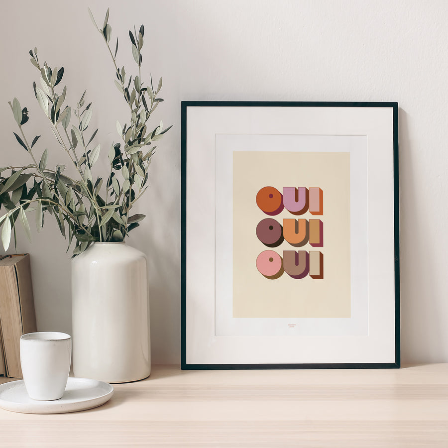 Affiche Oui Oui Oui photo