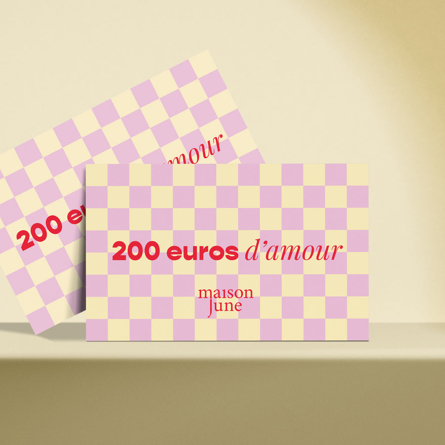 E-carte cadeau 200 € photo