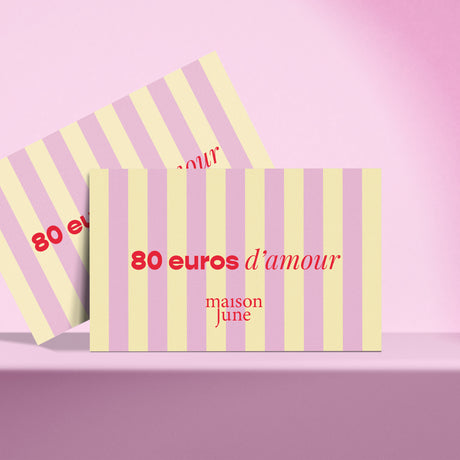 E-carte cadeau 80 €
