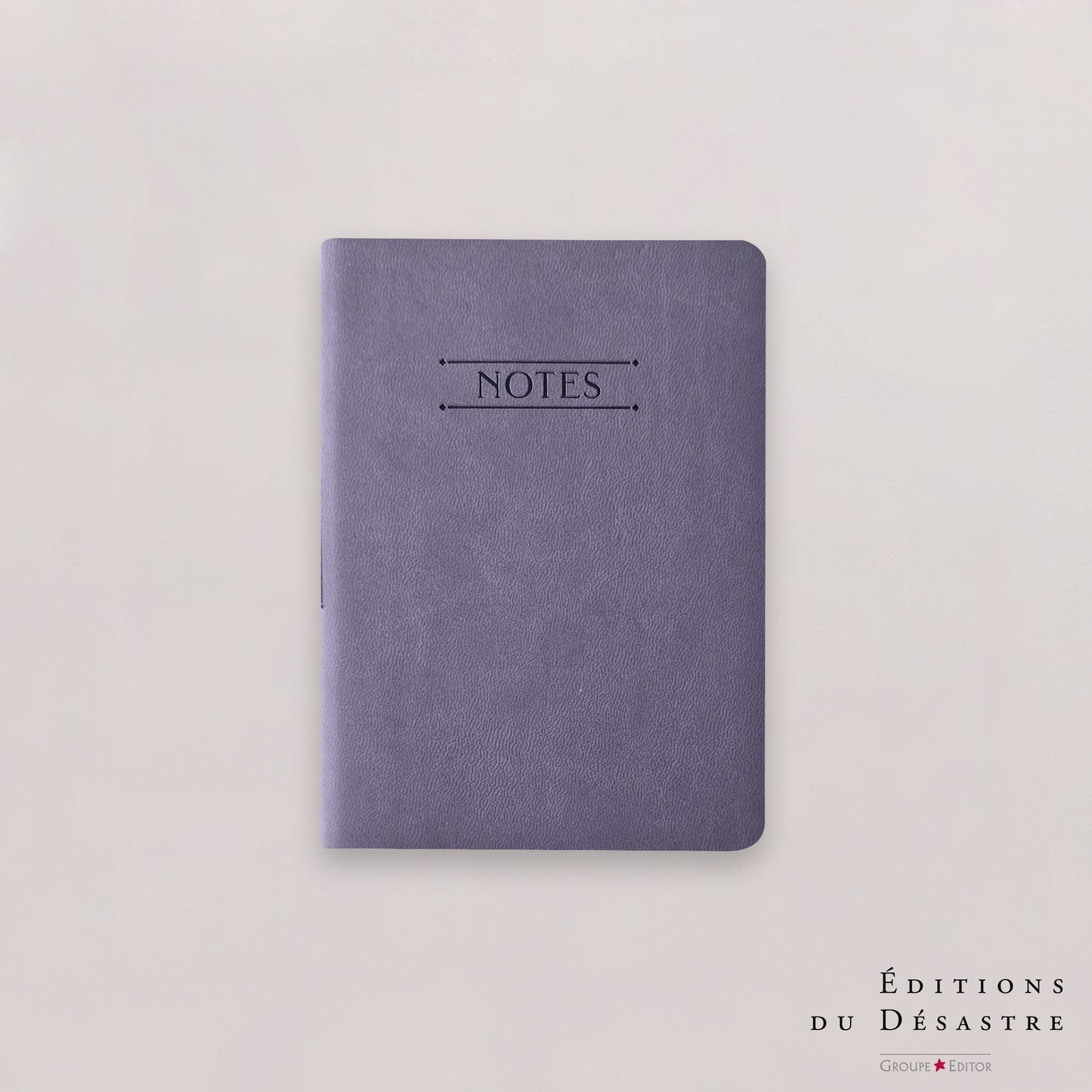 Carnet Nuance - Simili cuir - A6 - Lavande - 128 pages photo N° 1