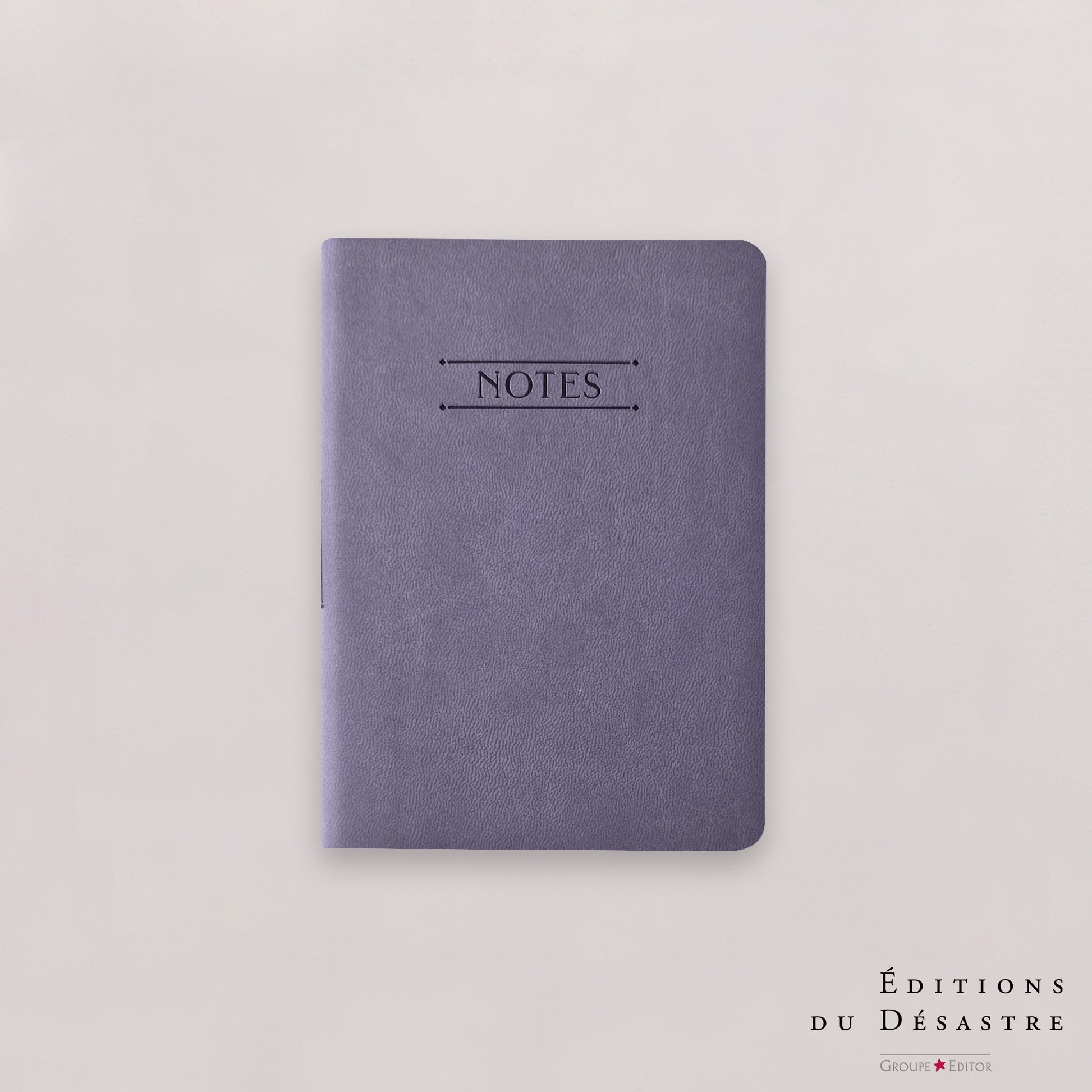 Carnet Nuance - Simili cuir - A6 - Lavande - 128 pages photo N° 1