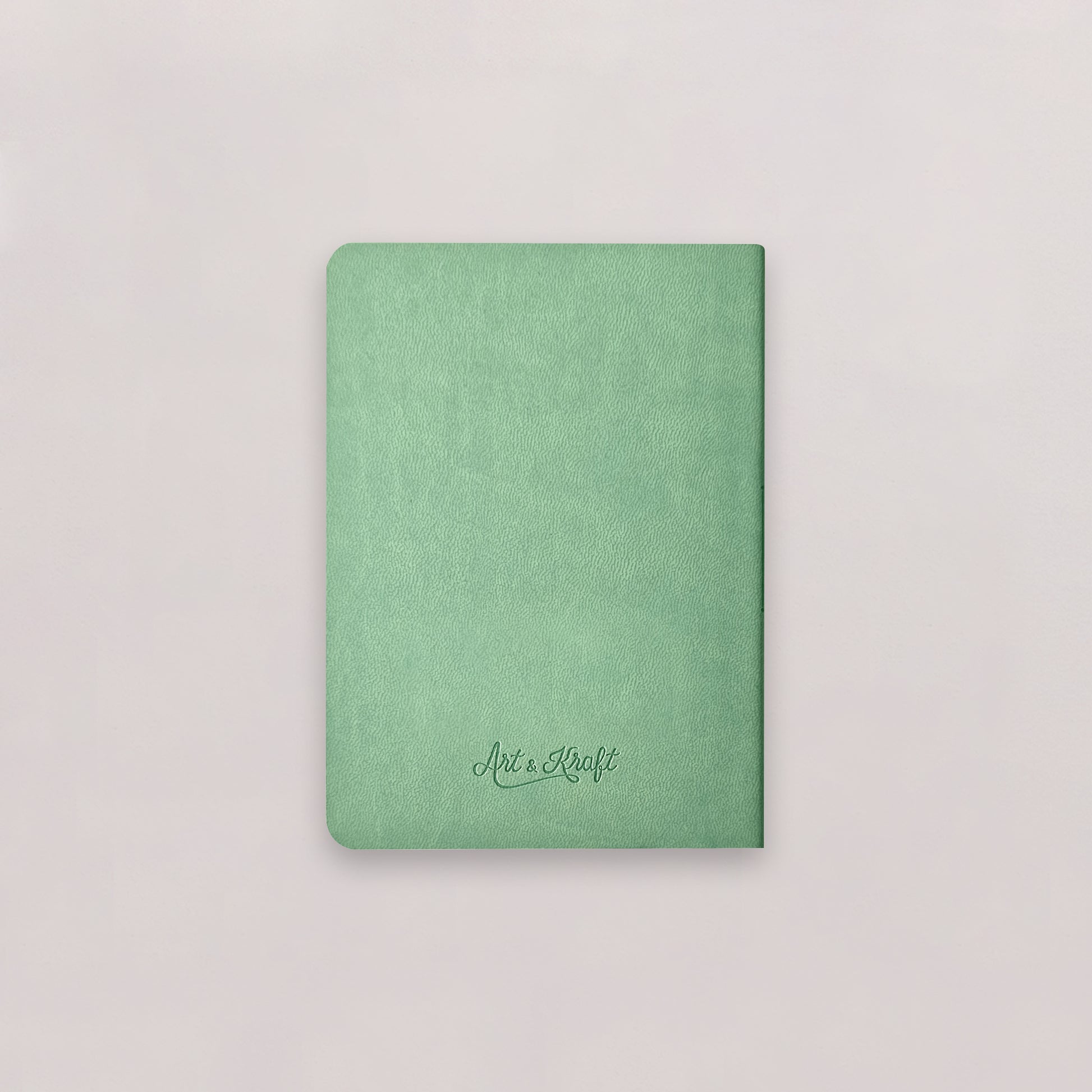 Carnet Nuance - Simili cuir - A6 - Menthe claire - 128 pages photo N° 2