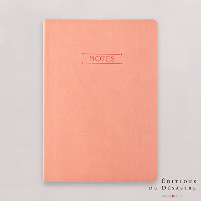 Carnet Nuance - Simili cuir - A5 - Pêche - 192 pages photo N° 1