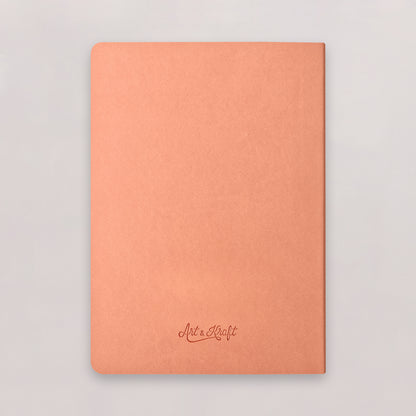 Carnet Nuance - Simili cuir - A5 - Pêche - 192 pages photo N° 2