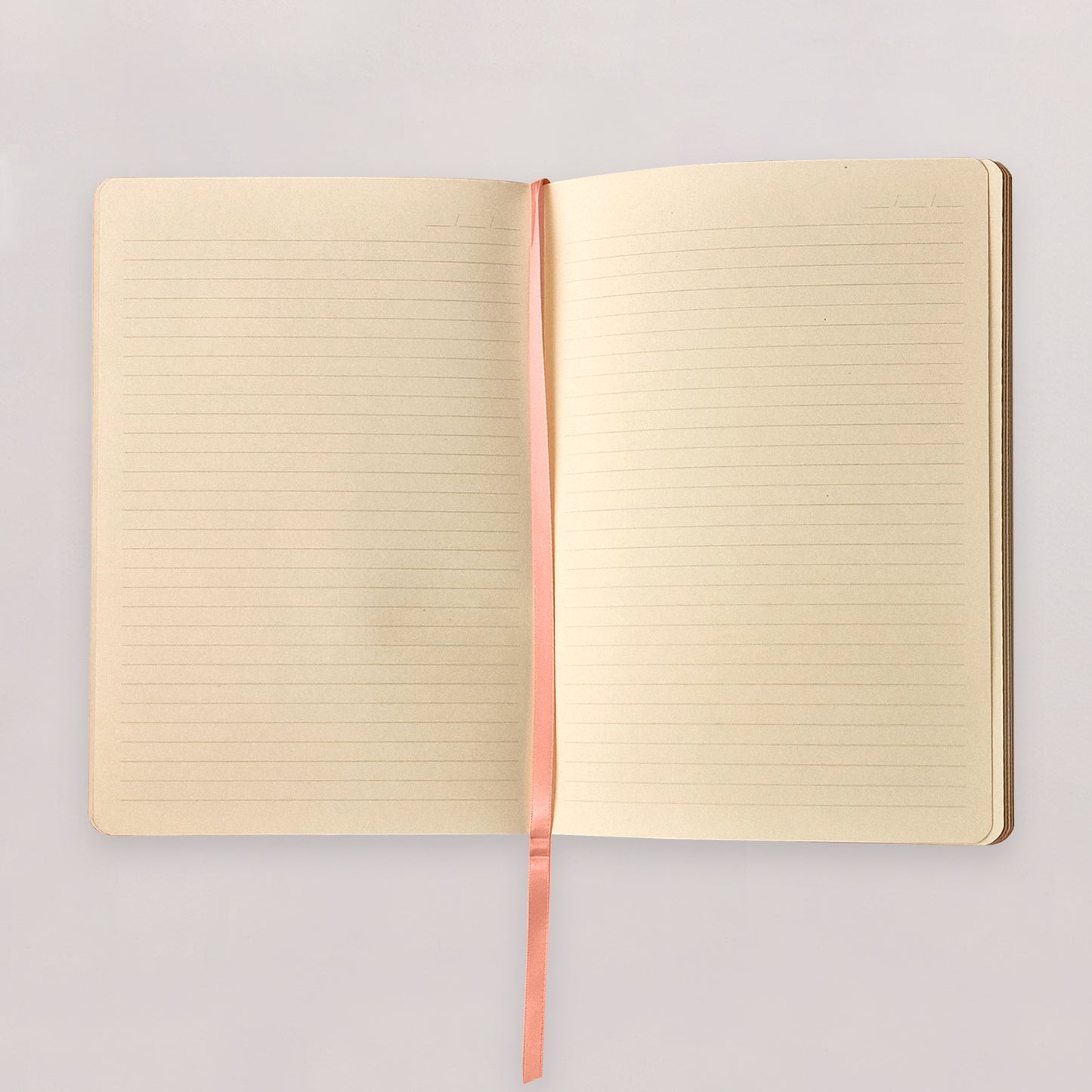 Carnet Nuance - Simili cuir - A5 - Pêche - 192 pages photo N° 3