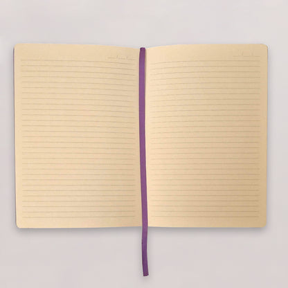 Carnet Nuance - Simili cuir - A5 - Lavande - 192 pages photo N° 3