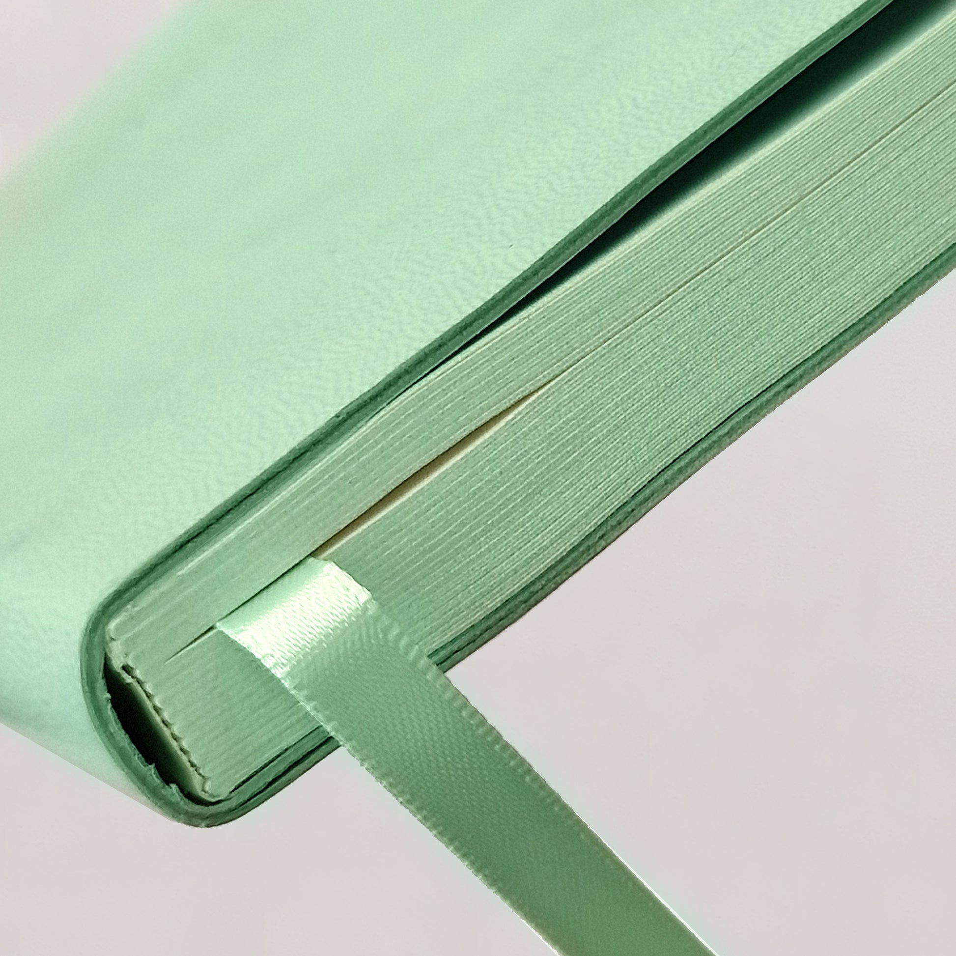 Carnet Nuance - Simili cuir - A5 - Menthe claire - 192 pages photo N° 4