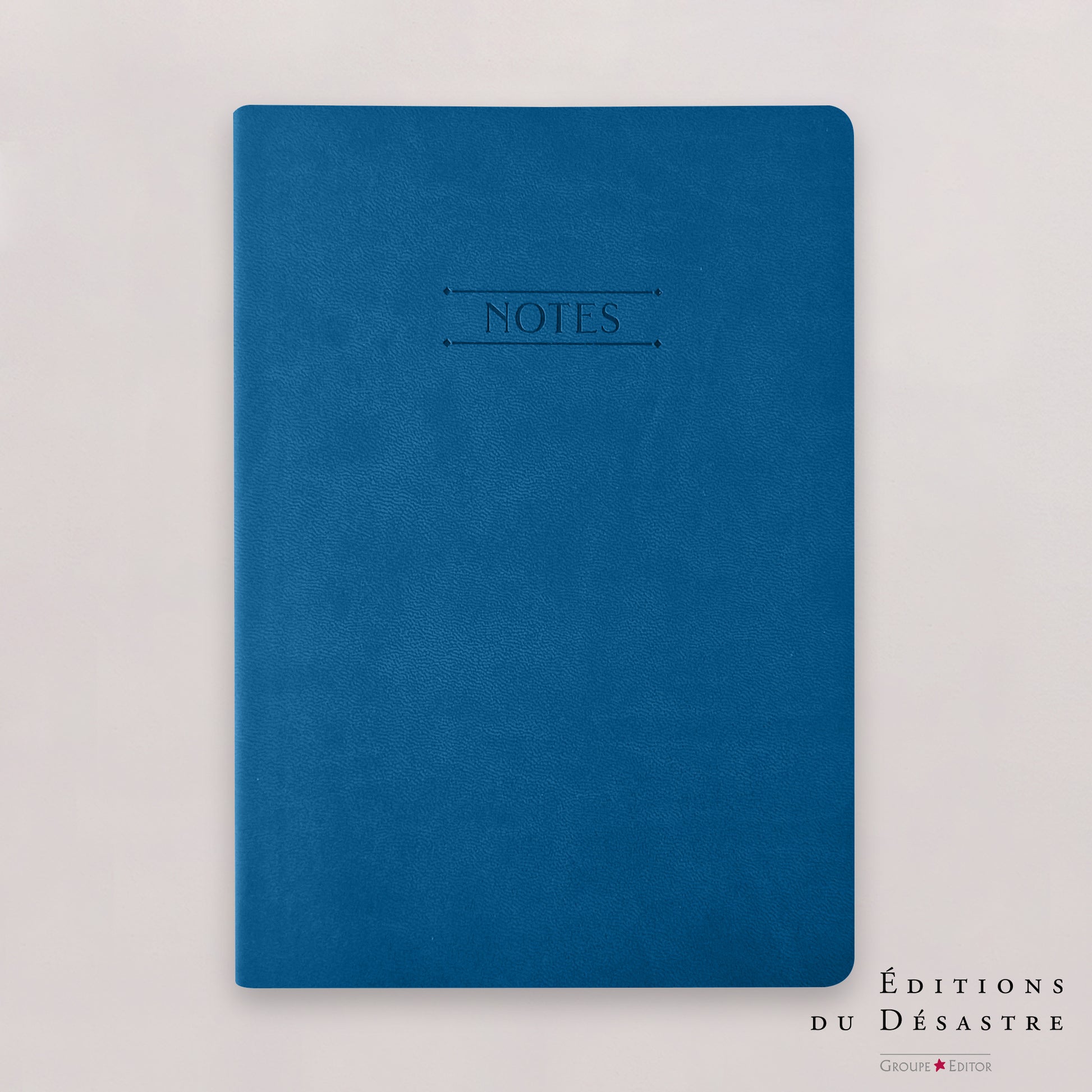 Carnet Nuance - Simili cuir - A5 - Bleu Majorelle - 192 pages photo N° 1