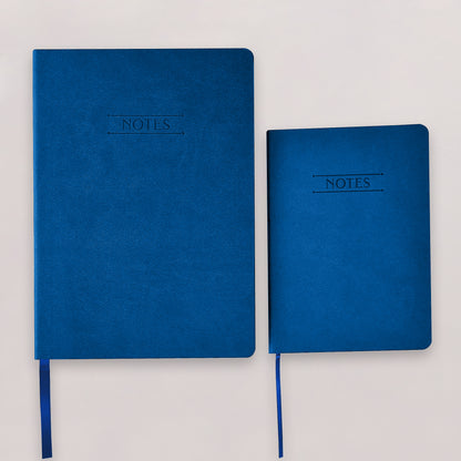 Carnet Nuance - Simili cuir - A5 - Bleu Majorelle - 192 pages photo N° 5