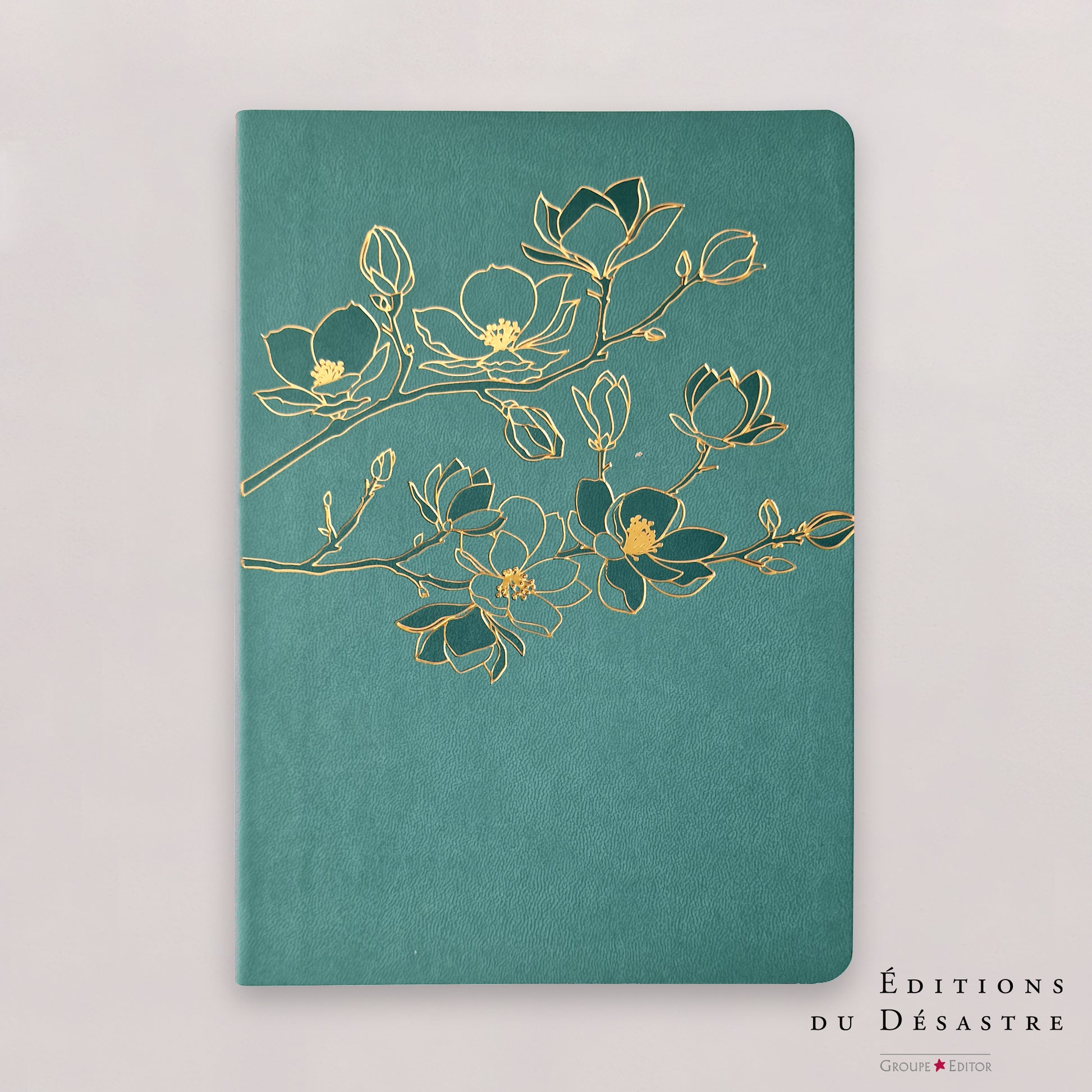 Carnet Pepakura - Simili cuir - A5 - Magnolia - 192 pages photo N° 1