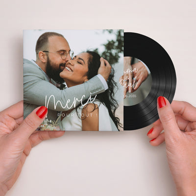 Carte Remerciement Mariage Original