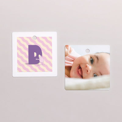 Étiquette cadeau naissance