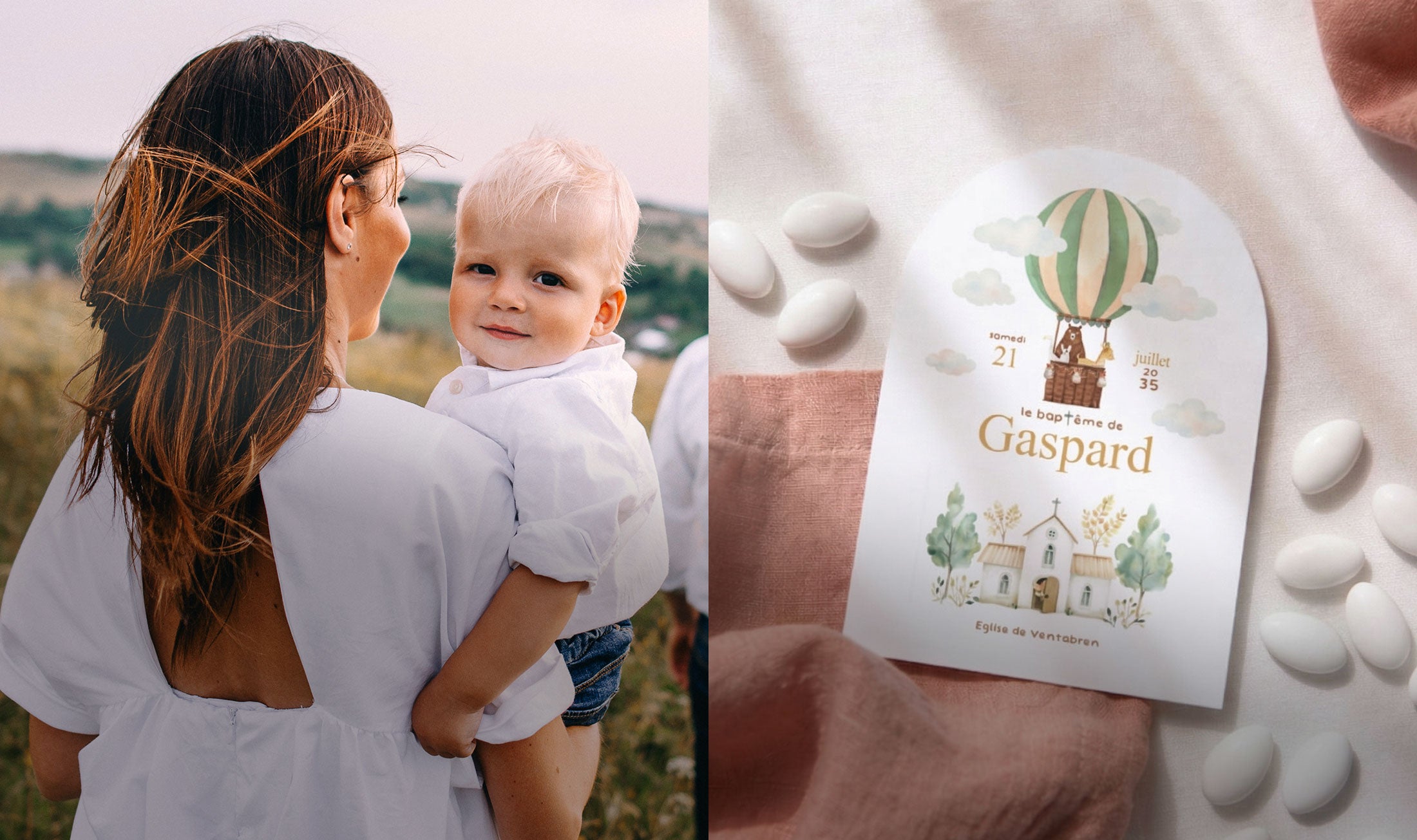 Vous êtes invités à son baptême !