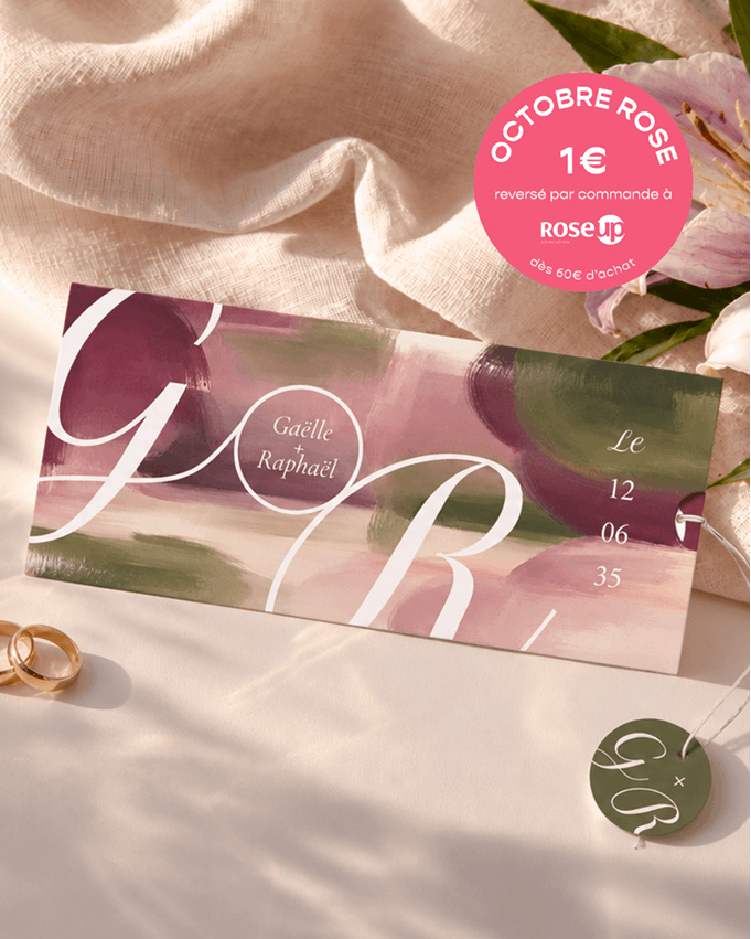 Faire-part mariage