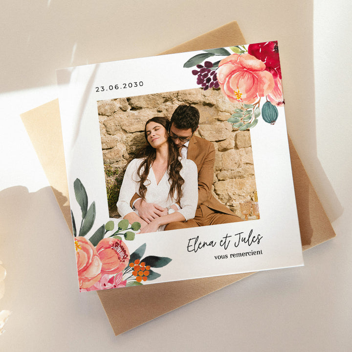 Cartes remerciements