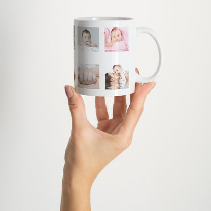 Mug Objets Blanc Dix photos de star photo N° 2