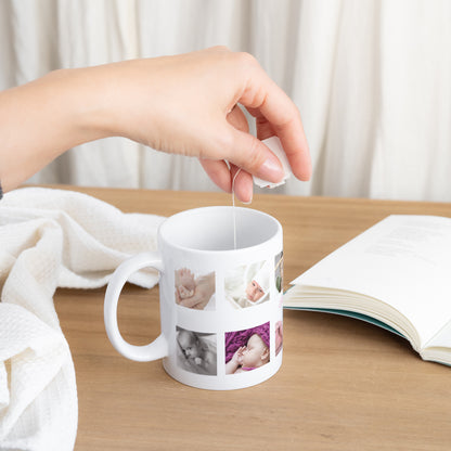 Mug Objets Blanc Dix photos de star photo N° 3