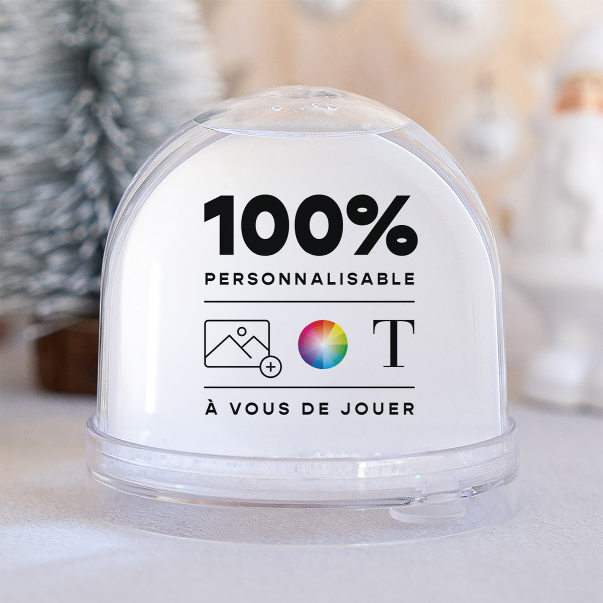 Boule à neige Fin d'année Verre Do It Yourself photo N° 2