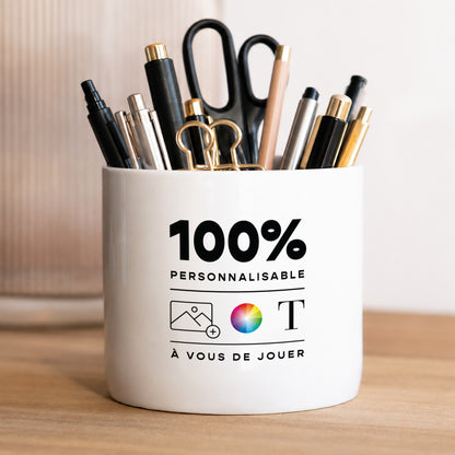 Pot à crayons 48 cl Do It Yourself photo N° 1