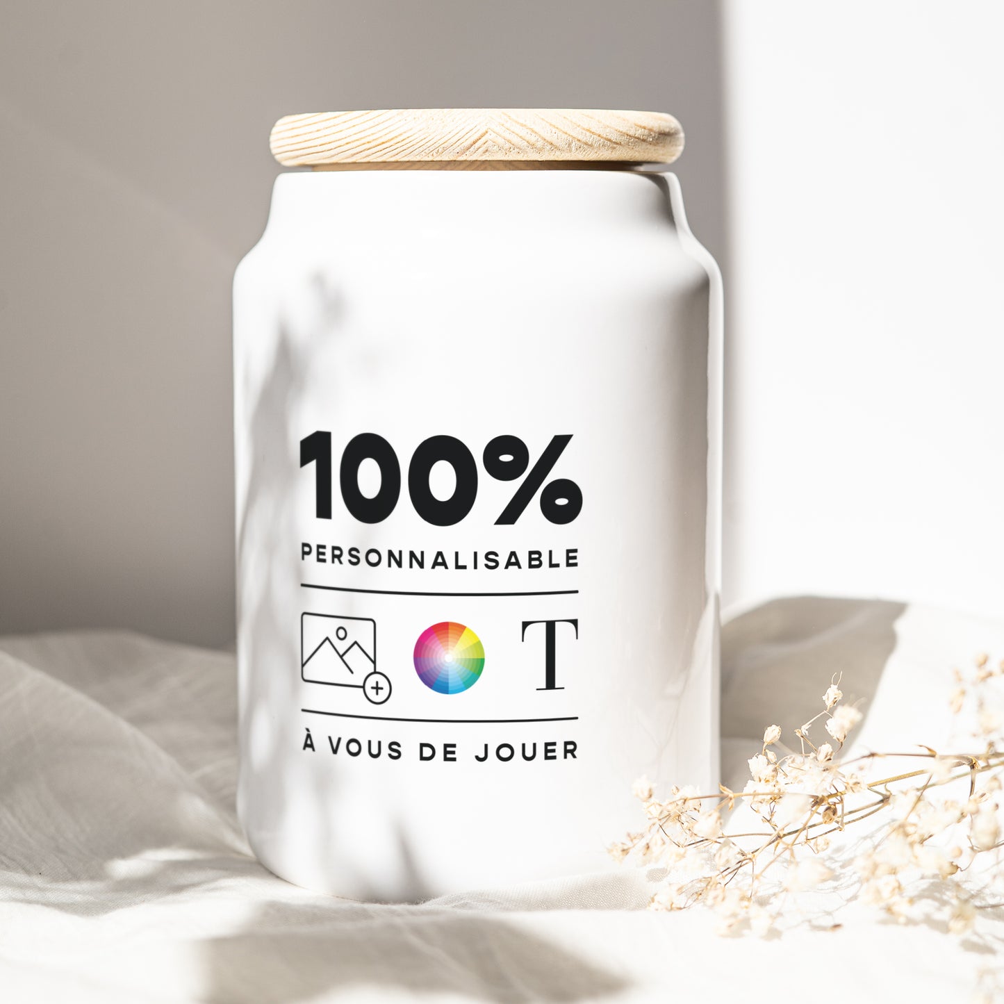 Pot en céramique 65 cl Do It Yourself photo N° 1