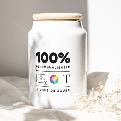 Pot en céramique 65 cl Do It Yourself photo N° 1