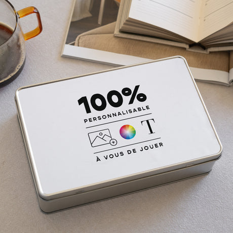 Boite métallique Objets Rectangle Do It Yourself