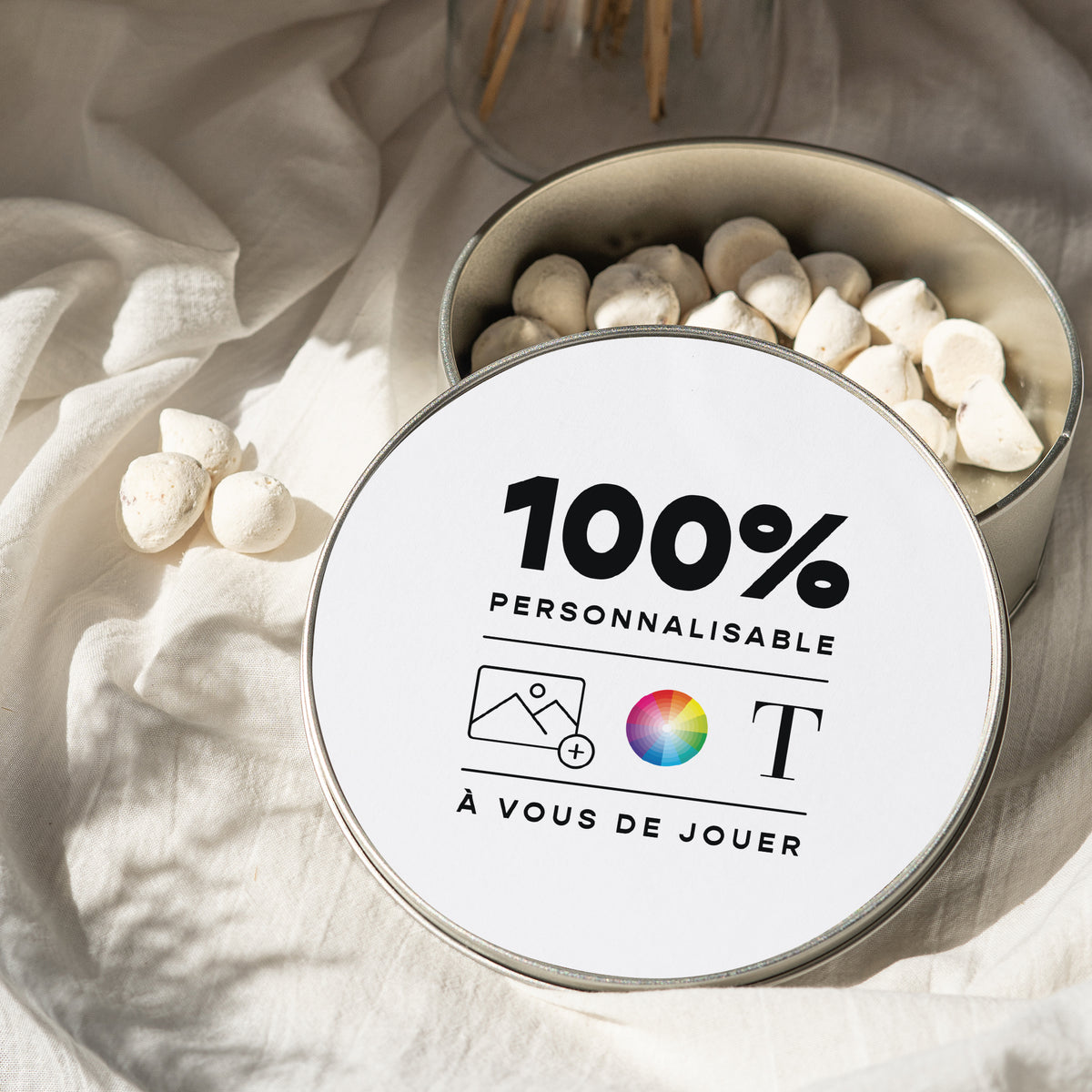 Boite métallique Objets Ronde Do It Yourself photo N° 2