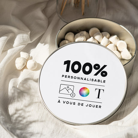 Boite métallique Objets Ronde Do It Yourself