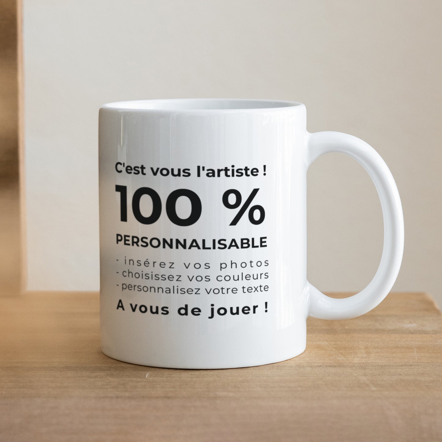 Mug Objets Blanc Do It Yourself photo N° 1