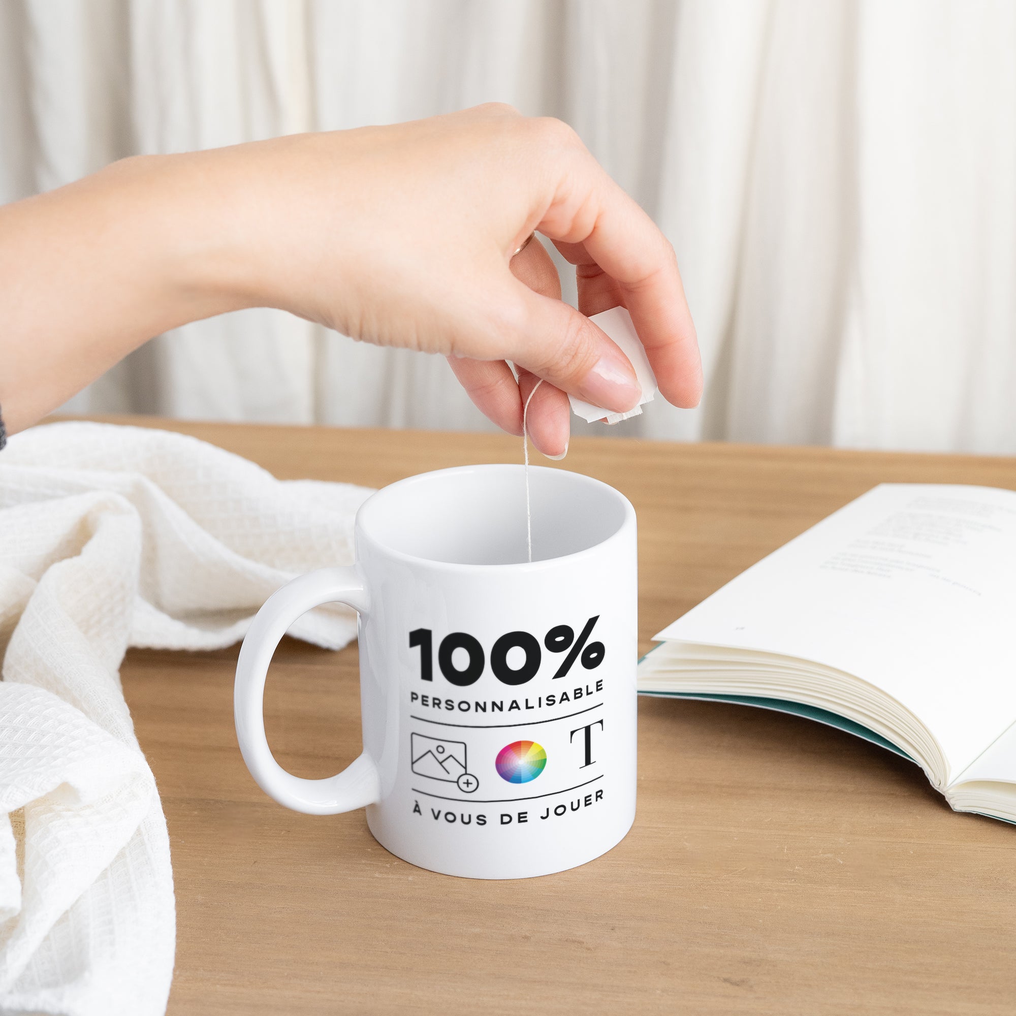 Mug Objets Blanc Do It Yourself photo N° 3