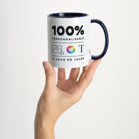 Mug Objets Bleu Do It Yourself