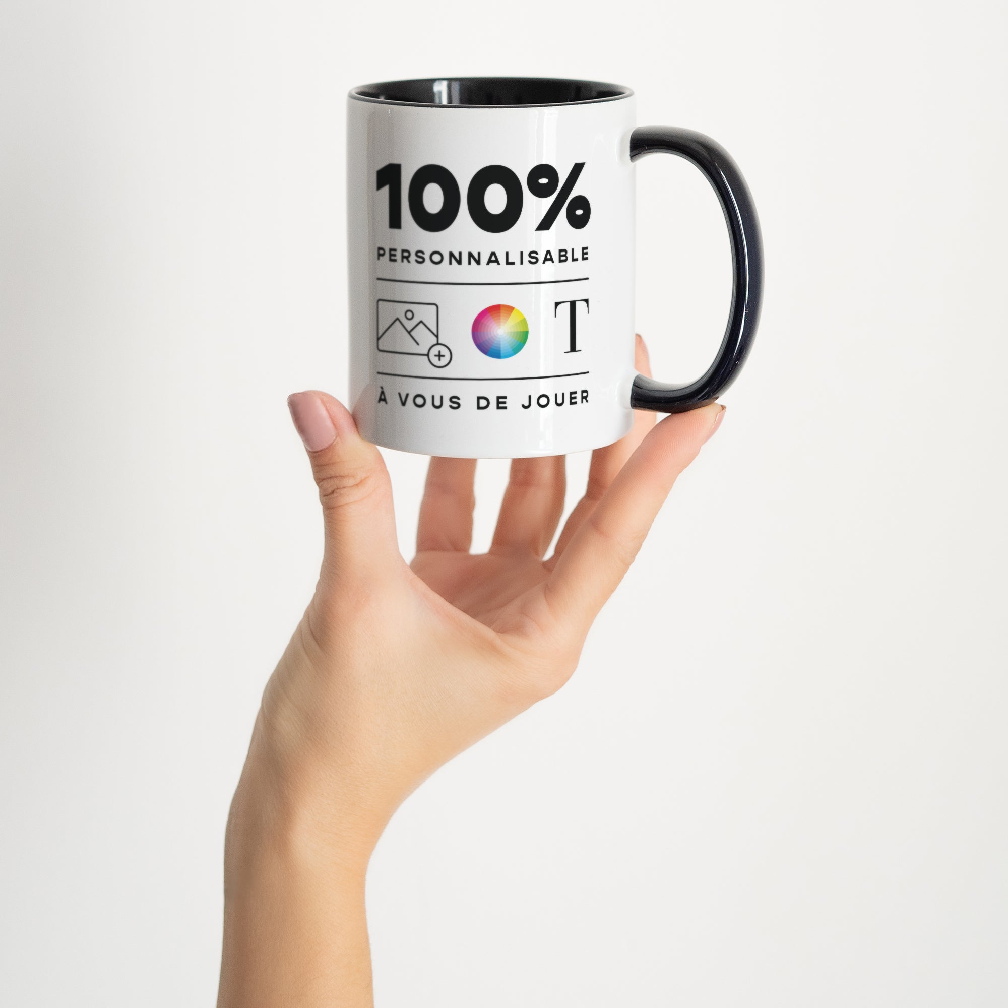 Mug Objets Noir Do It Yourself photo N° 2