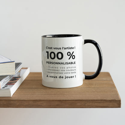 Mug Objets Noir Do It Yourself photo N° 4