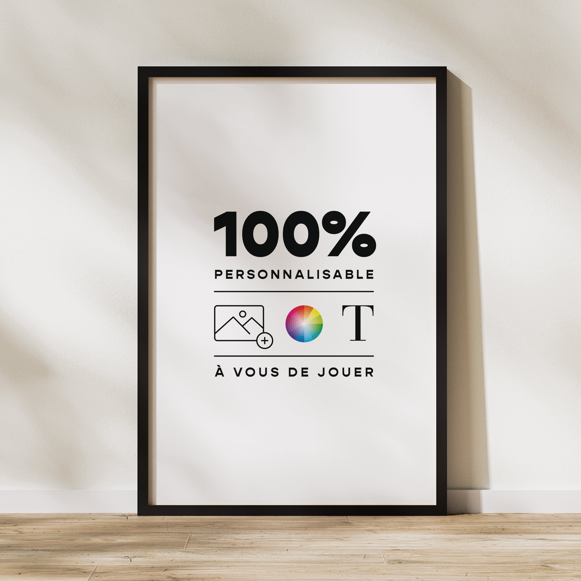 Affiche Portrait 60 x 90 cm Do It Yourself photo N° 1