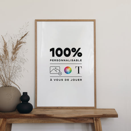 Affiche Portrait 60 x 90 cm Do It Yourself