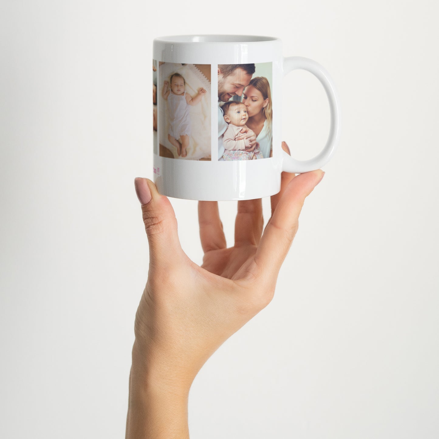 Mug Objets Blanc La ronde des photos photo N° 2