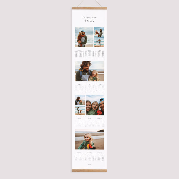 Calendrier Fin d'année Papier Calendrier Photo Pêle-Mêle photo