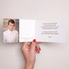 Faire-part Communion Double volet paysage Communion classique photo N° 2