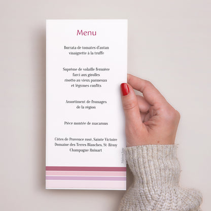 Menu Communion Panoramique portrait Profession de Foi - Fille photo N° 3