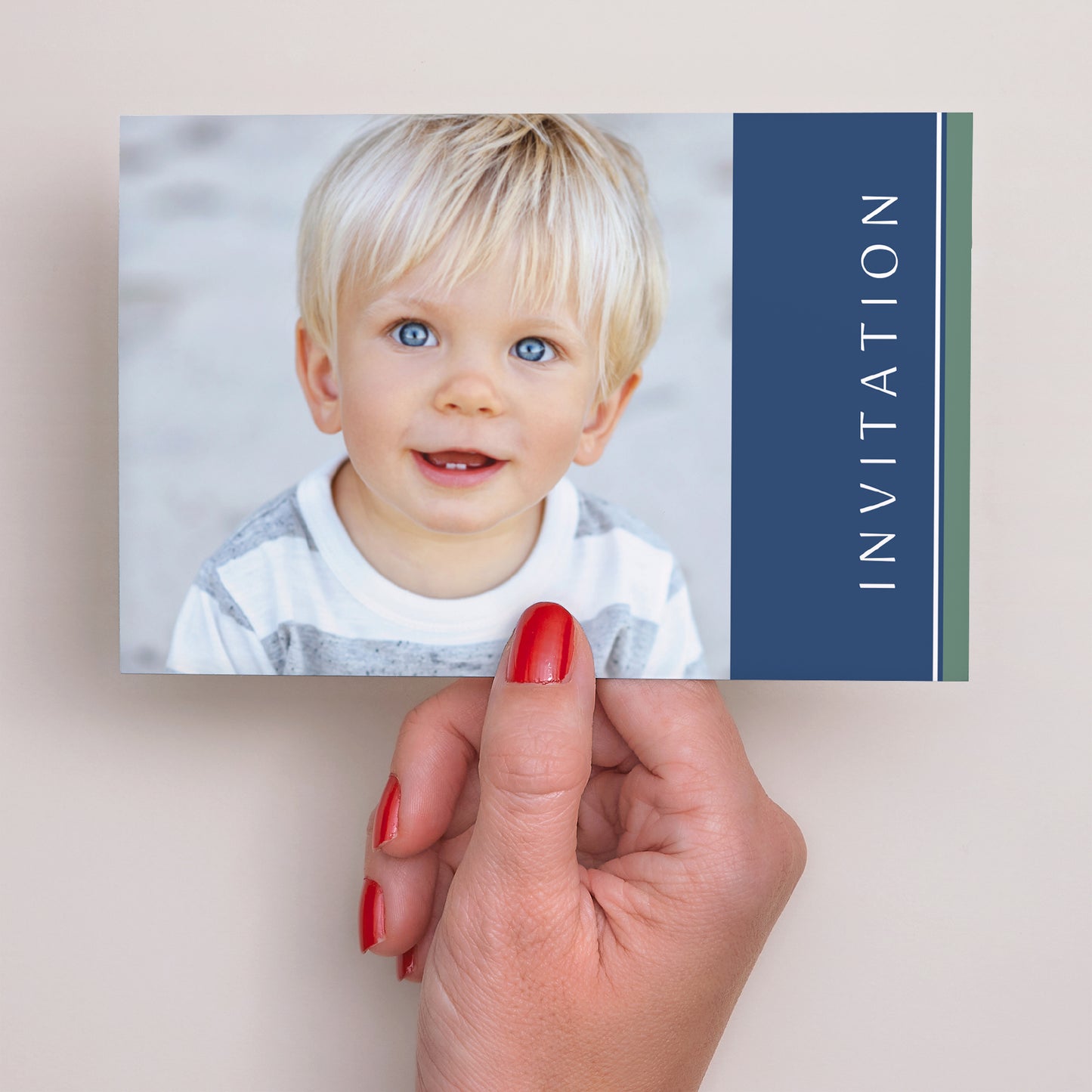 Invitations Anniversaire Enfant Paysage Composez votre âge photo N° 3