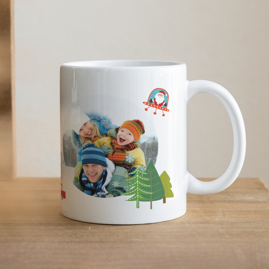 Mug Objets Blanc Couleur de Noël photo
