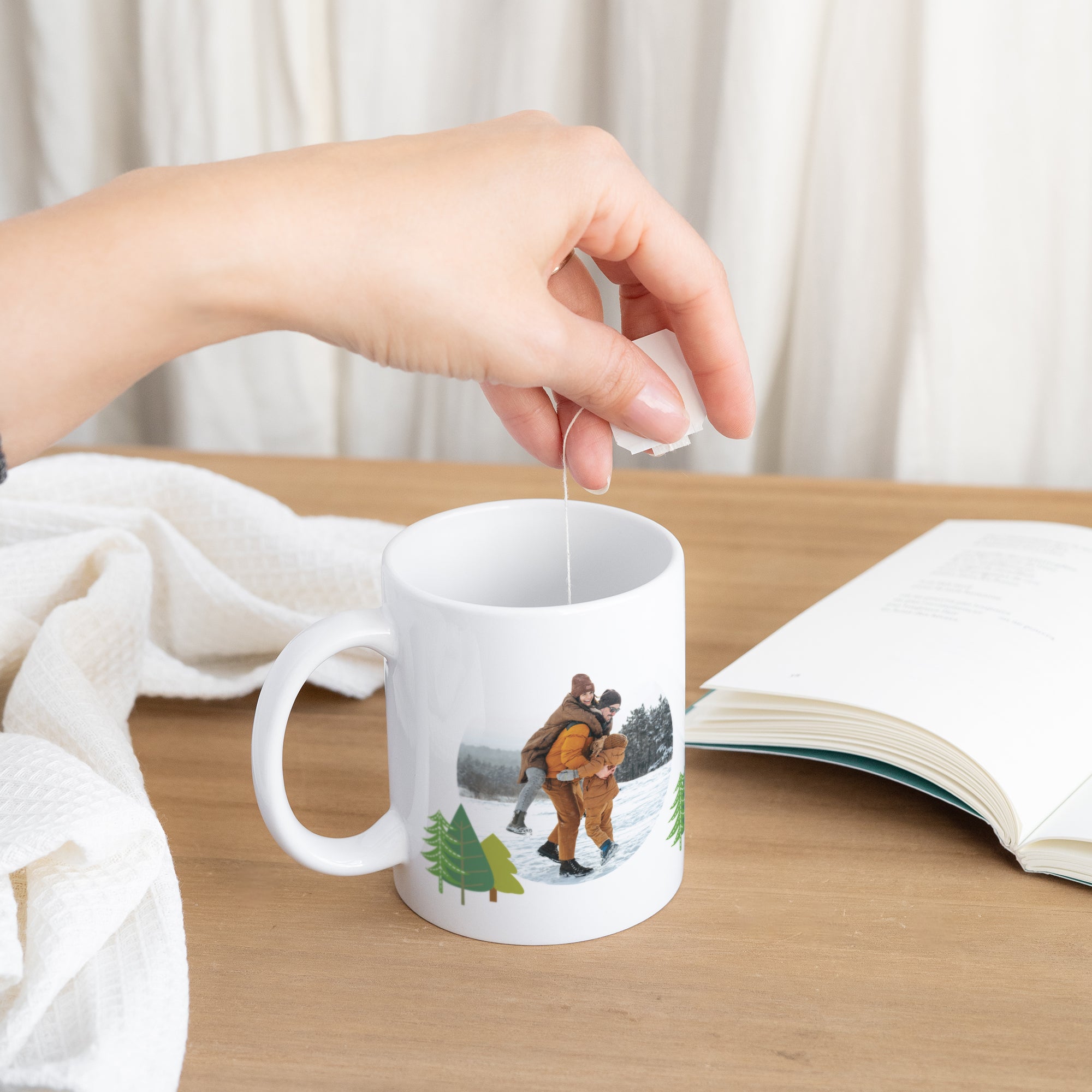 Mug Objets Blanc Couleur de Noël photo N° 3