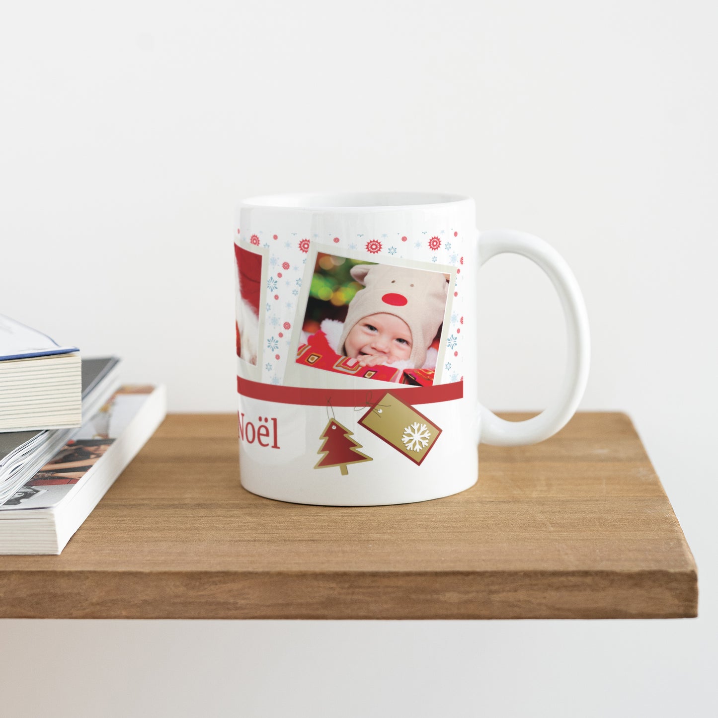 Mug Objets Blanc Panoplie de photos photo N° 4