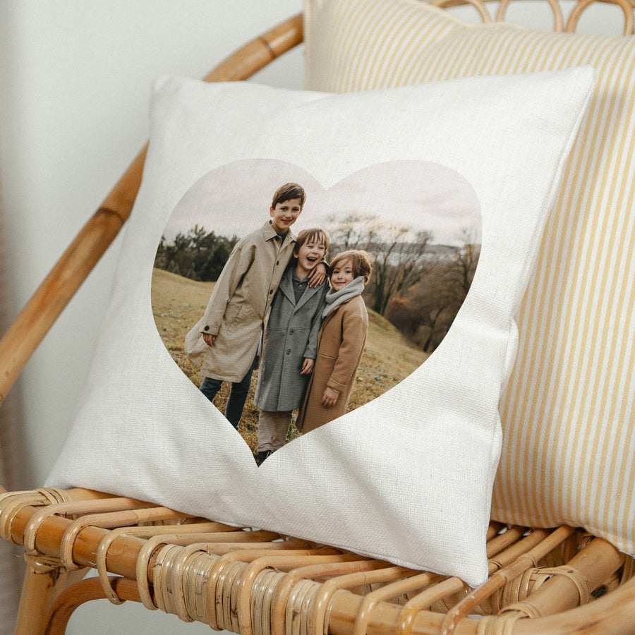 Coussin Objets Beige naturel Coussin Personnalisé photo