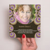 Invitations Anniversaire Adulte Carré Bulles Disco photo N° 2
