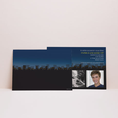 Invitations Anniversaire Adulte Paysage Années Lumière
